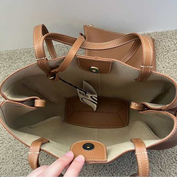 Polene Brown Tote Bag - Picture 7 of 13